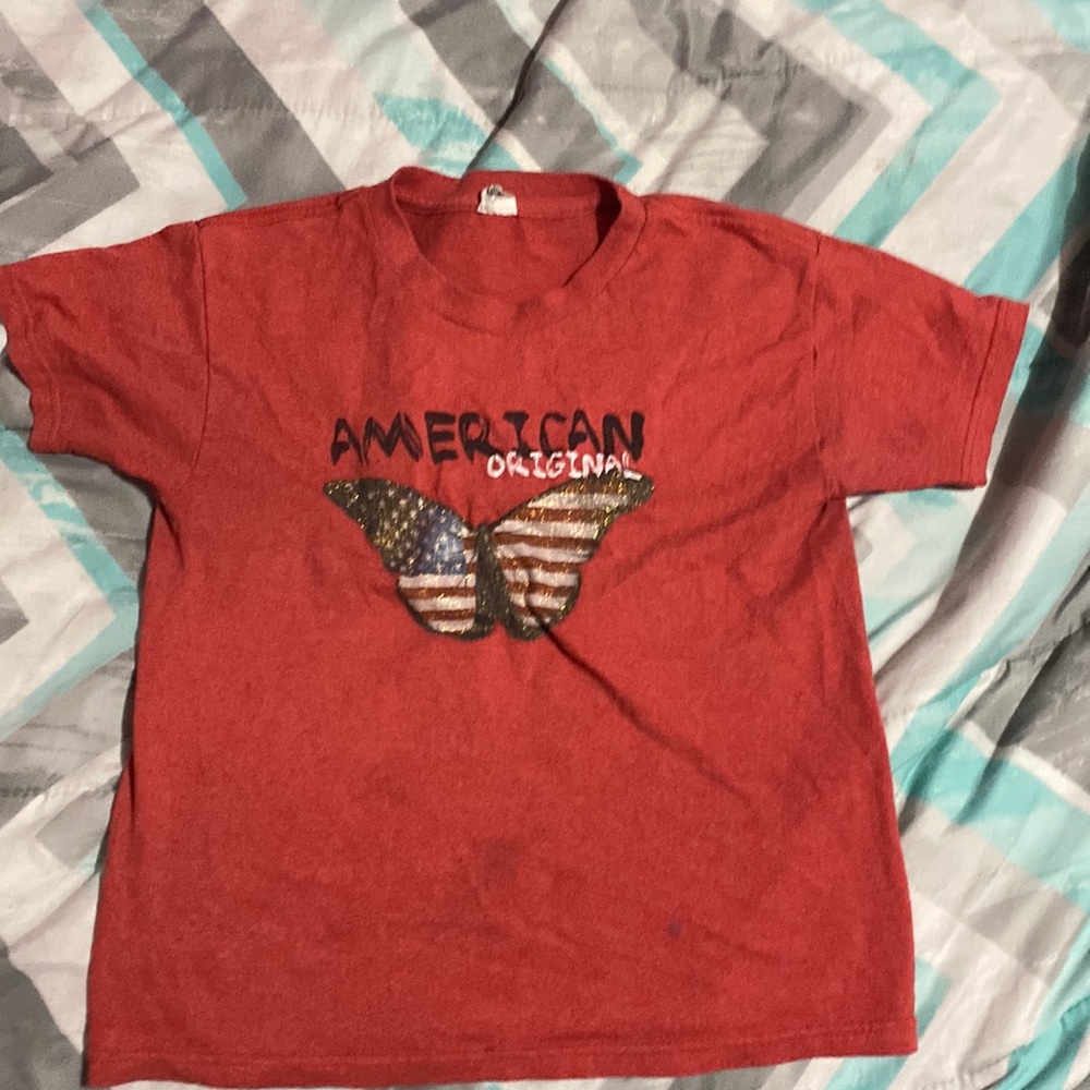red american tshirt